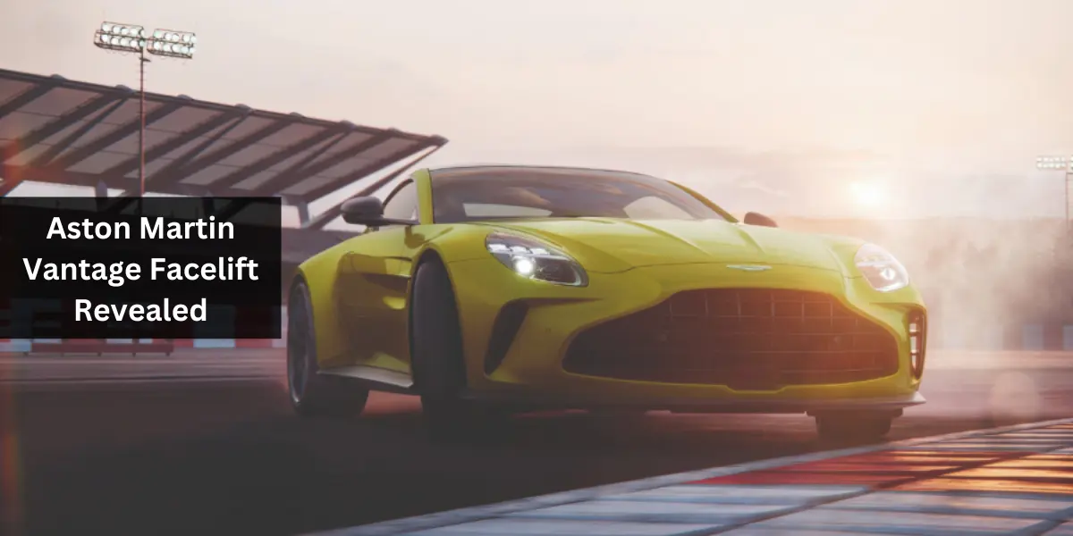 Aston Martin Vantage Facelift Revealed