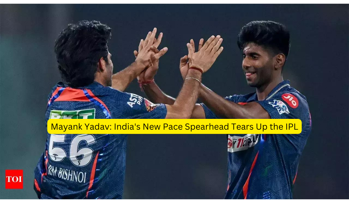 Mayank Yadav India's New Pace Spearhead Tears Up the IPL