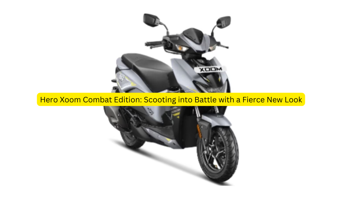 Hero Xoom Combat Edition: Scooting into Battle with a Fierce New Look