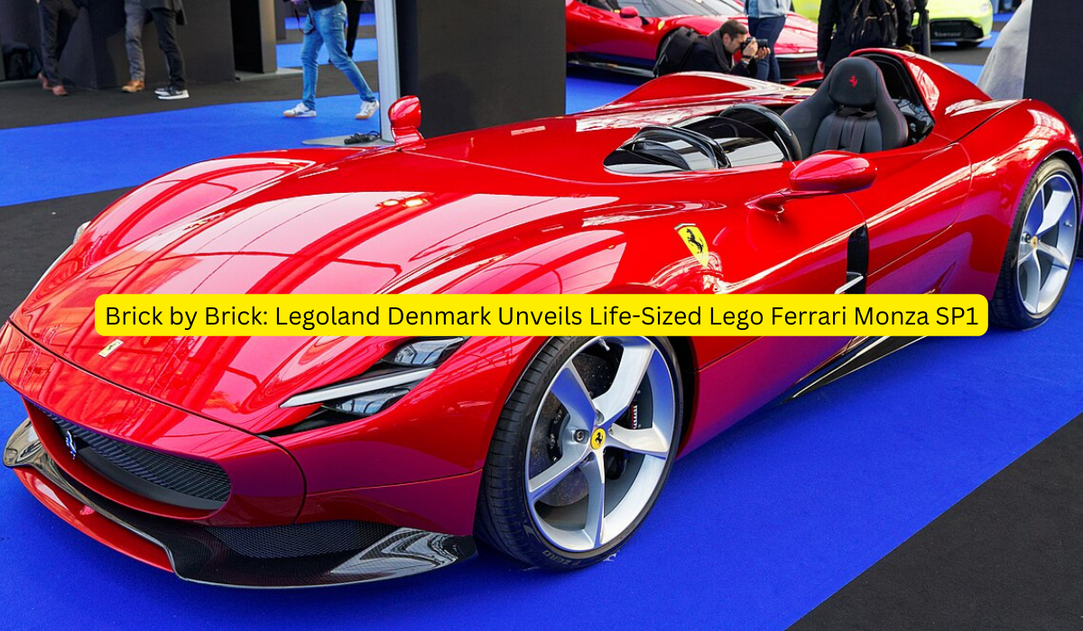 Brick by Brick: Legoland Denmark Unveils Life-Sized Lego Ferrari Monza SP1